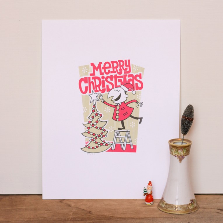 Merry Christmas Print