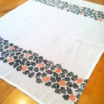 Polkadot Skull Tea Towel - full2